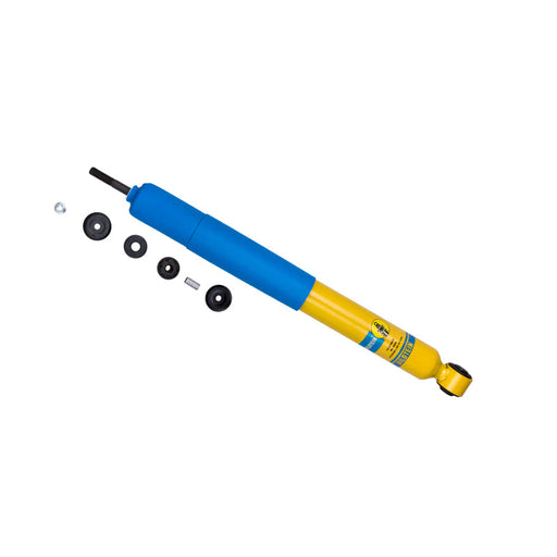 Bilstein 4600 series front shock absorber for ford f-250/f-350, blue with yellow end