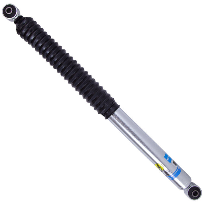 Bilstein 5100 series rear monotube shock absorber close up on white background