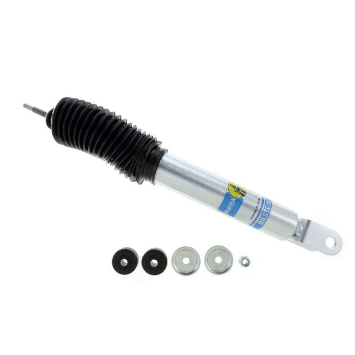 Bilstein 5100 series 2000 chevrolet tahoe lt front 46mm monotube shock absorber hardware on white background