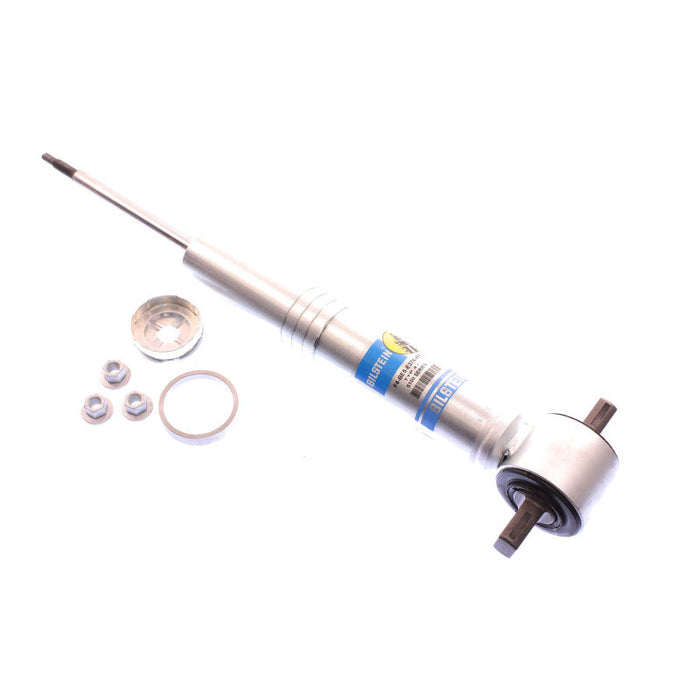 Bilstein 5100 series 2012 gmc sierra 1500 xfe front shock absorber, white and blue cylinder with metal cap