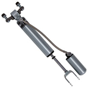 Close-up of metal object with wren on bilstein 5160 series shock absorbers