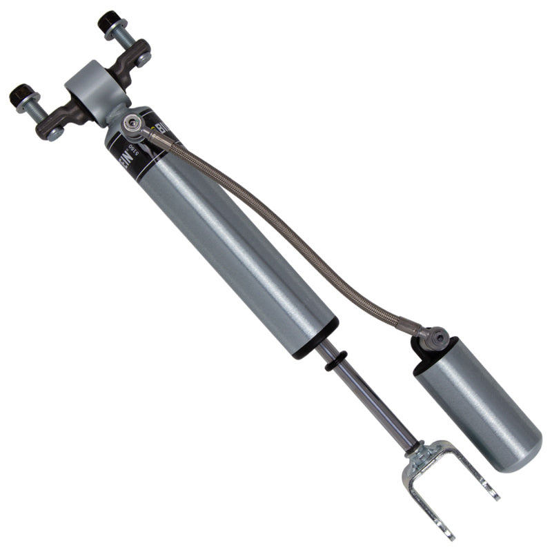 Close-up of metal object with wren on bilstein 5160 series shock absorbers
