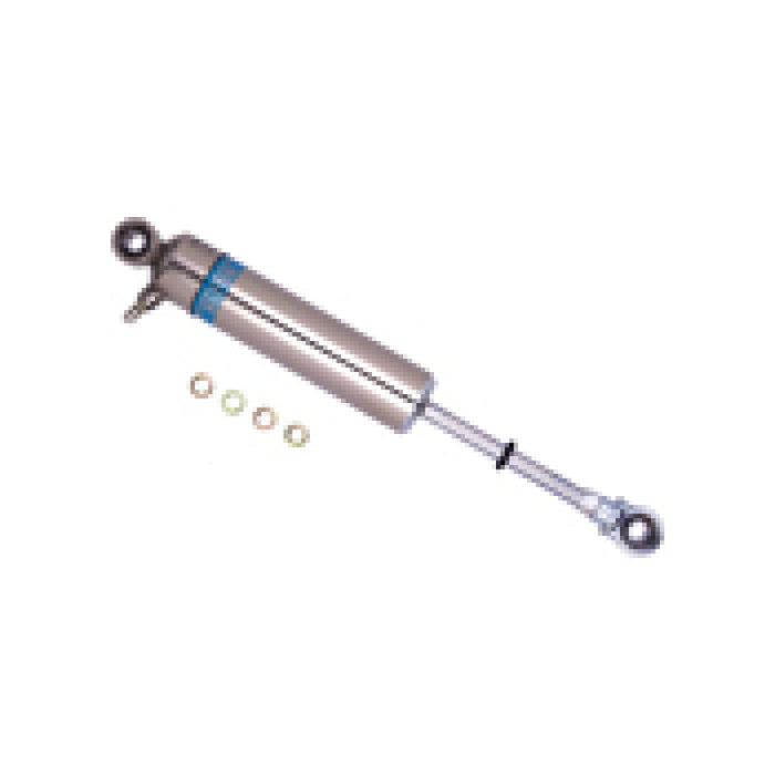 Bilstein 7100 classic series 46mm 16.24in length monotube shock absorber with hydraulic cylinder, screw, and bolt