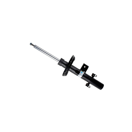 Bilstein b4 oe replacement land rover lr2 suspension strut assembly with a black and white photo of a car door handle