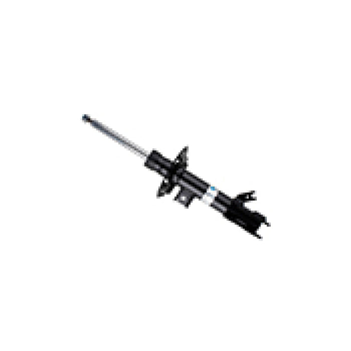 Bilstein b4 oe replacement 15-19 ford edge front right twintube strut assembly - black and white photo of a gun