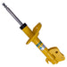 Bilstein b6 shock absorber: yellow hydraulic jack on white background