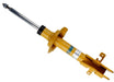 Bilstein b6 09-14 ford edge front right twintube strut assembly with yellow shock absorber on white background