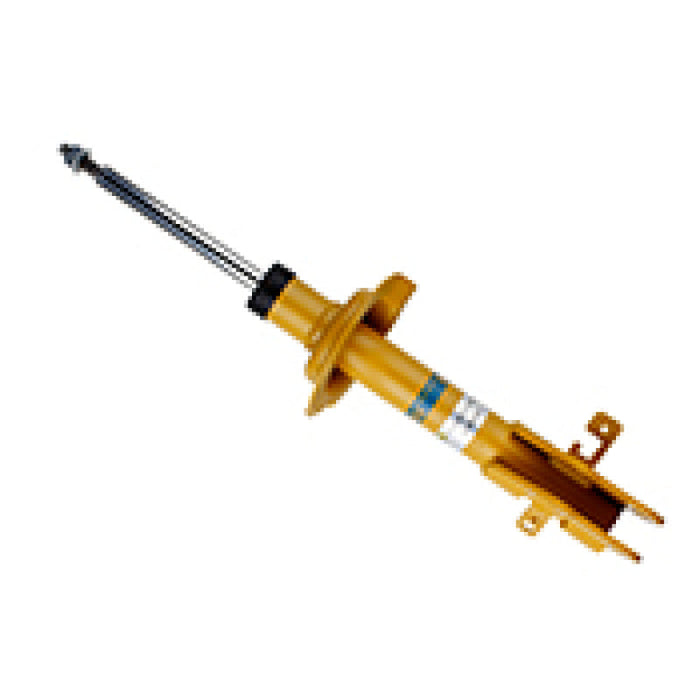 Bilstein b6 front right shock absorber for improved handling performance on white background