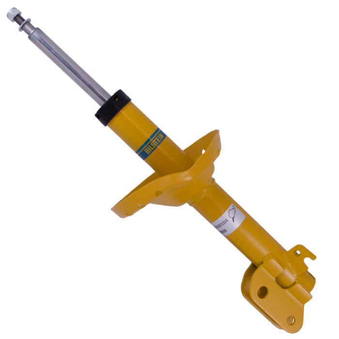 Bilstein b6 shock absorber for subaru outback with yellow shock absorb on white background