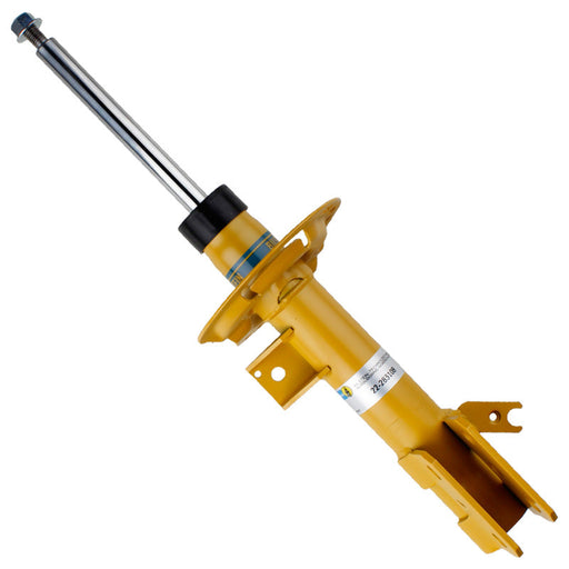 Bilstein b6 shock absorber for ford edge - yellow shock absorb on white background