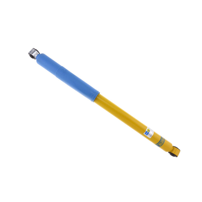 Blue and yellow pen with black tip for steering damper