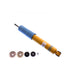 Blue and yellow monotube shock absorber with black and white valve for isuzu trooper ls