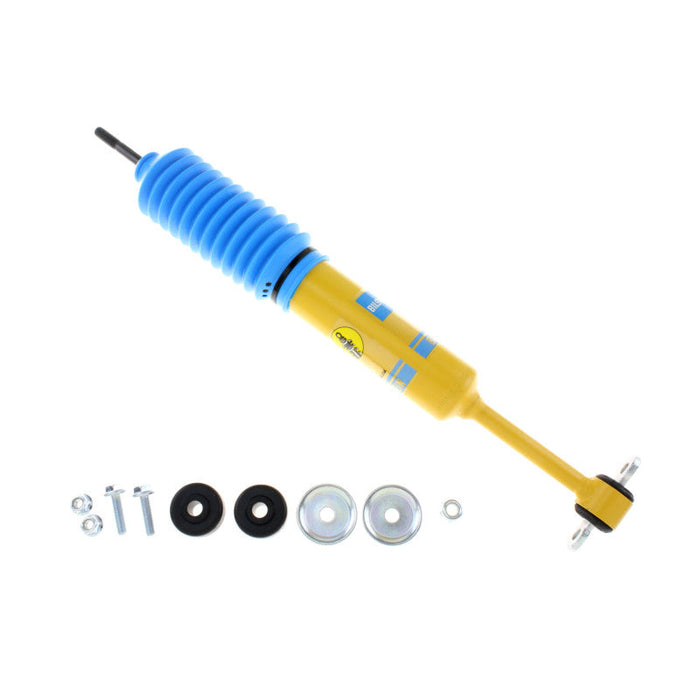 Bilstein b6 2009 ford ranger fx4 front 46mm monotube shock absorber with yellow shock absorb, screws, and nuts