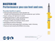 Bilstein b8 rear monotube shock absorber for subaru wrx - sti