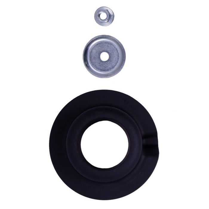 Bilstein b8 6100 series nissan titan front shock absorber with ride height adjustable black rubber ring and metal ring