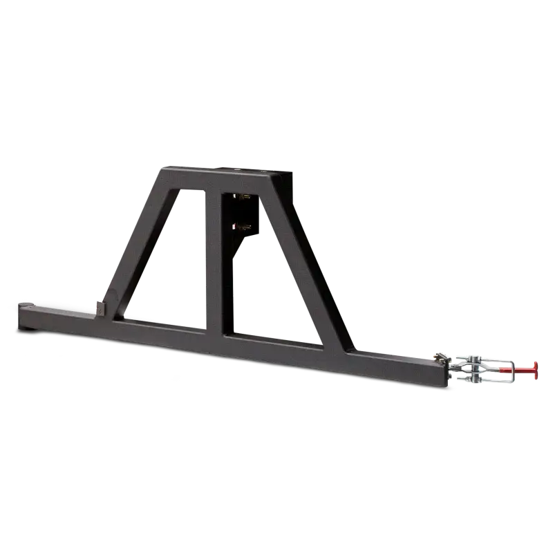 Body Armor 4x4 Toyota Tacoma Pro Series Steel Roof Rack with Red Handle