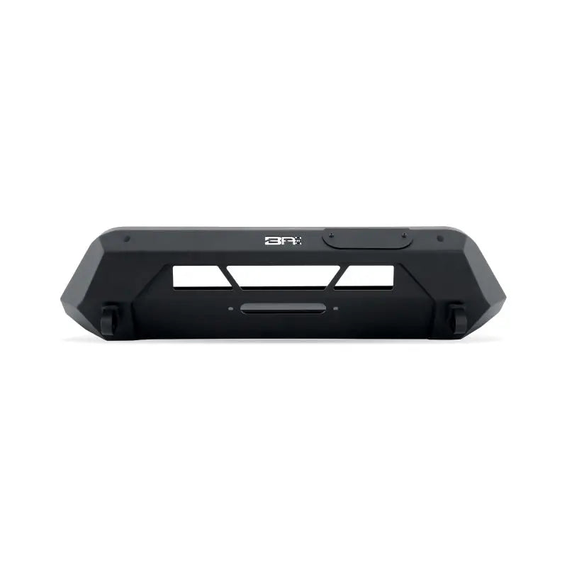 Black speaker with speaker button on Body Armor 4x4 Toyota Tacoma HiLine Bumper
