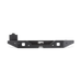 Black metal shelf on white background for Body Armor 4x4 Jeep Wrangler bumper.