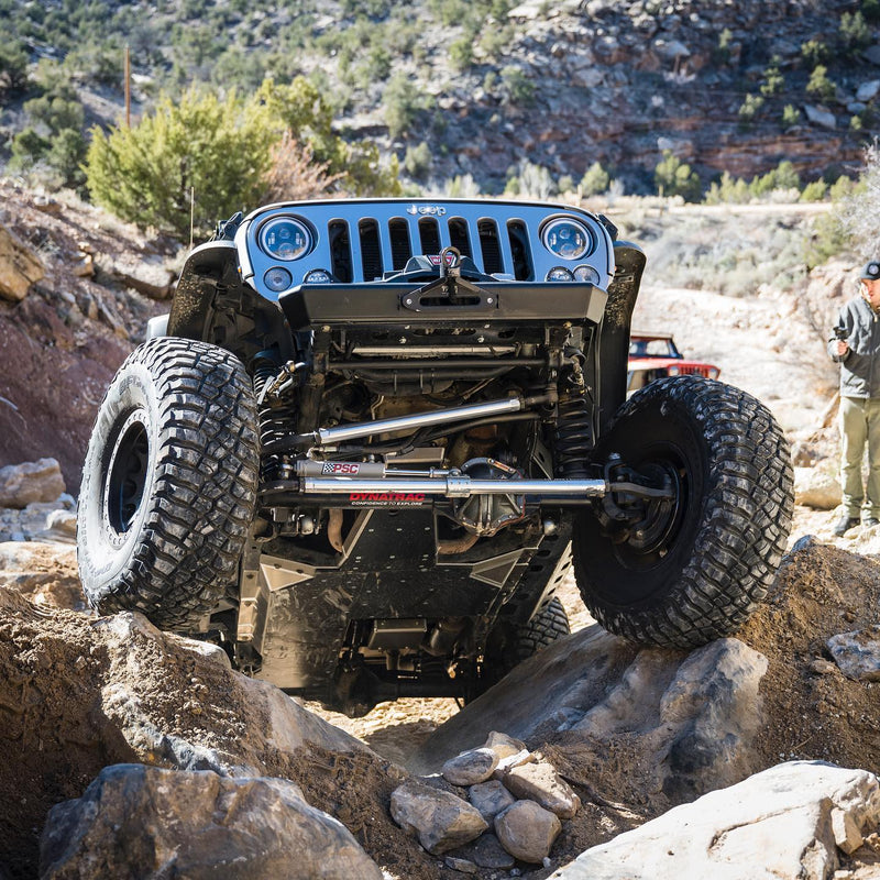 JKU Aluminum Belly Skid Plate System