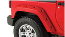 Bushwacker pocket style fender flares for jeep wrangler - black