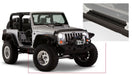 Bushwacker 07-18 jeep wrangler trail armor rocker panel and sill plate cover - black, jeep front bumper cover with side steps