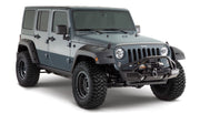 Jeep wrangler unlimited pocket style fender flares on white background