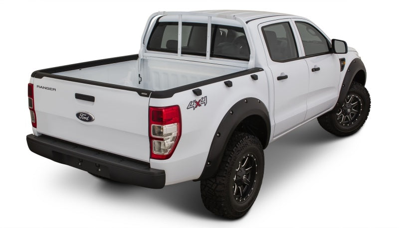 Bushwacker ultimate tailgate caps for 11-15 ford ranger t6 - black truck close up