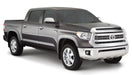 Toyota tundra fleetside fender flares - gray truck on white background