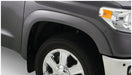 Gray toyota tundra fleetside fender flares - close up of front bumper