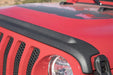 Bushwacker 18-19 jeep wrangler rubicon black hood stone guard