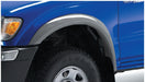 Blue toyota tacoma extend-a-fender style flares with black wheels