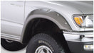 Silver truck with black tire cover and fender flares for toyota tacoma fleetside