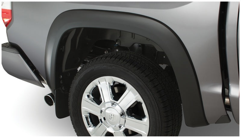 Toyota tacoma fleetside oe style fender flares - black truck wheel and tire cover