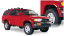 Red truck with white background - bushwacker 96-02 toyota 4runner extend-a-fender style flares