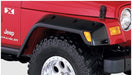 Black jeep tj max pocket style fender flares - bushwacker 97-06