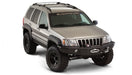 Bushwacker 99-04 jeep grand cherokee black fender flares on silver suv