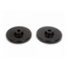 Black plastic knobs for Daystar Jeep Gladiator 4in lift kit.