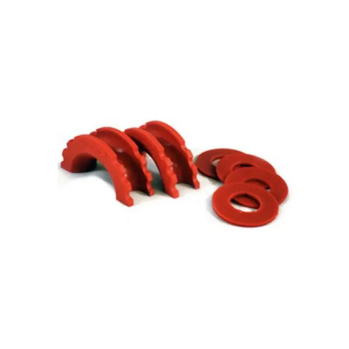 Daystar D-Ring Isolator and Washers Red for Jeep Wrangler