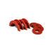 Daystar D-Ring Isolator and Washers Red for Jeep Wrangler