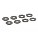 Daystar d ring shackle washers set of 8 black