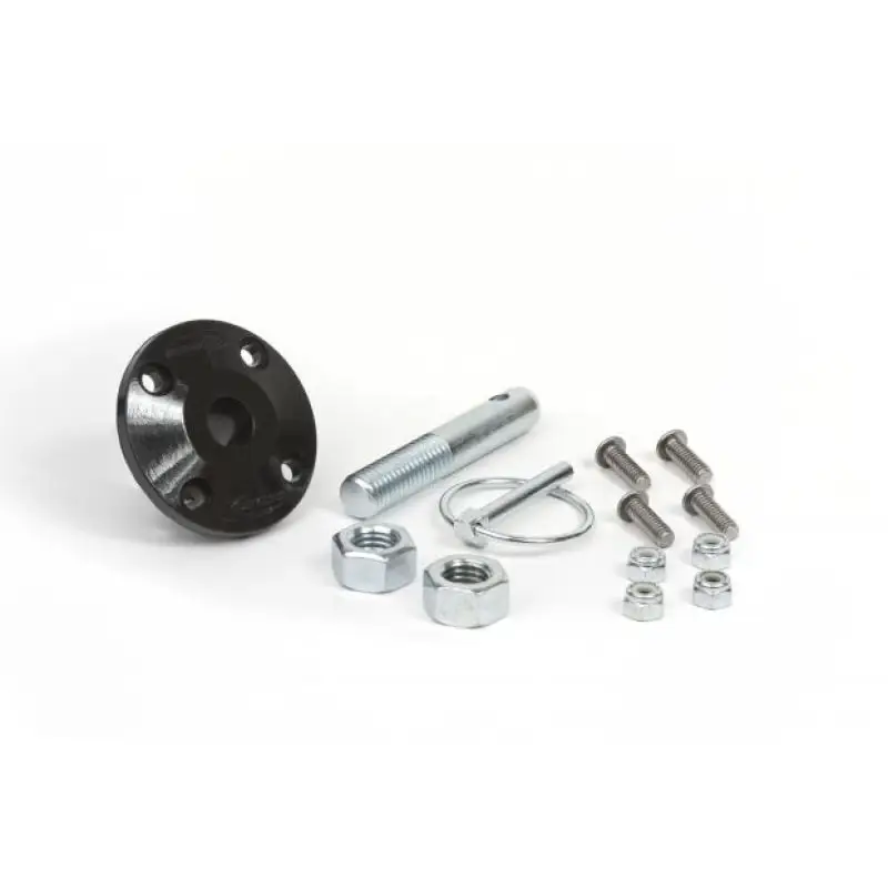 Daystar Hood Pin Kit Black with Nuts and Bolts