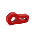 Daystar Jack Isolator Handle Red with red plastic pipe clamp.