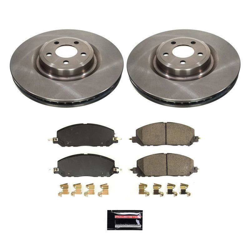 Power Stop 20-22 Ford Explorer Front & Rear Z23 Evolution Brake Kit