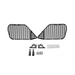 Black plastic front bumper guards for BMW, DV8 10-23 Toyota 4Runner Rear Window Molle Panels.