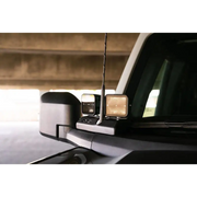 DV8 21-22 Ford Bronco A-Pillar Pod Light Mounts with radio pod light