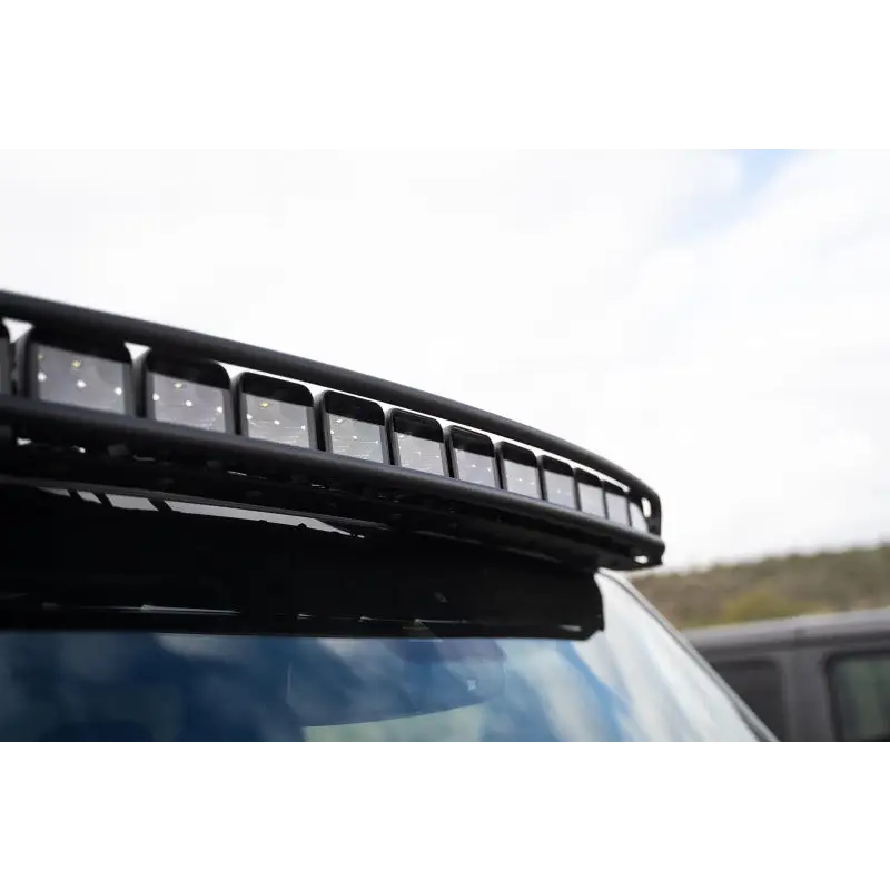 DV8 Ford Bronco Curved Light Bracket with 12 3in. Pod Lights