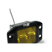 DV8 Elite Series LED Amber Flush Mount Pod Light - Yellow Lens on Jeep Wrangler