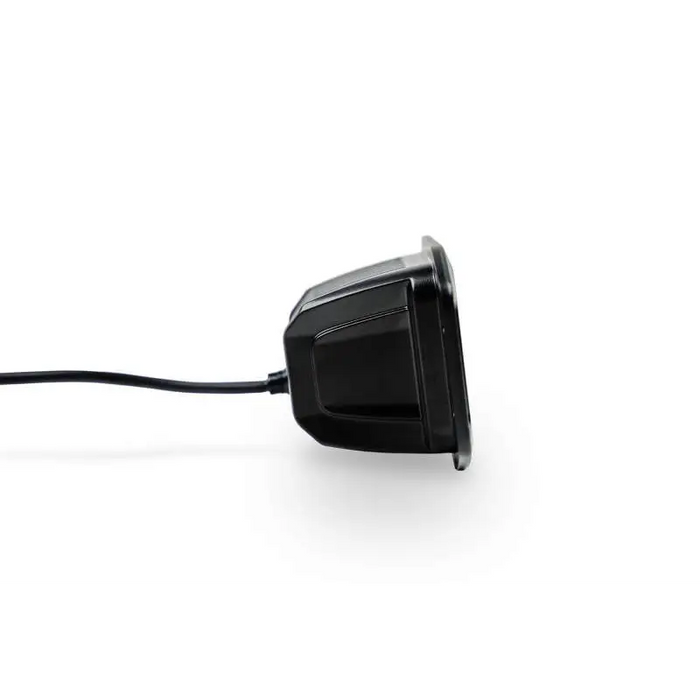 DV8 3-Inch Elite Series LED Amber Flush Mount Pod Light car charger with cable