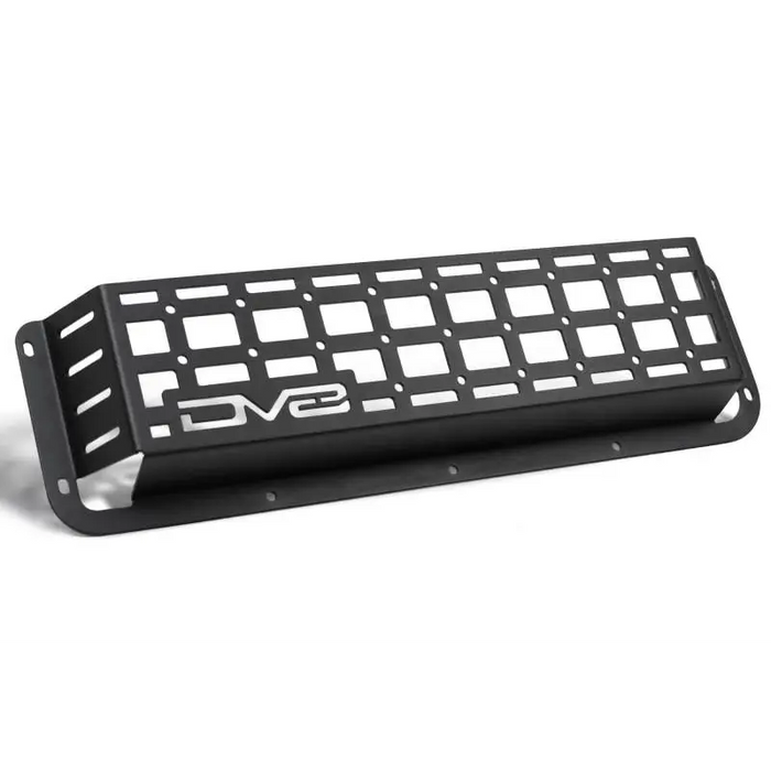 Black license plate with ’VV’ on DV8 Offroad 03-09 Lexus GX 470 Molle Door Pocket