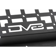 Black keyboard with white logo, DV8 Offroad 03-09 Lexus GX 470 Molle Door Pocket.